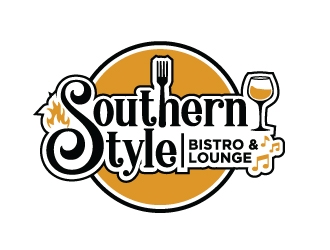 Southern Style Bistro and Lounge logo design by Foxcody