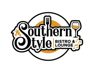 Southern Style Bistro and Lounge logo design by Foxcody