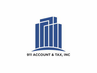 911 Account & Tax, Inc. logo design by AmrinO