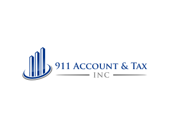 911 Account & Tax, Inc. logo design by Gravity