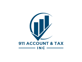 911 Account & Tax, Inc. logo design by tukangngaret