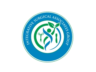 integrative Surgical Associates Group logo design by tec343