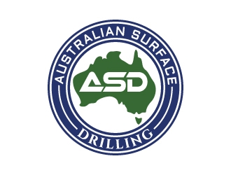 Australian Surface Drilling logo design by iamjason