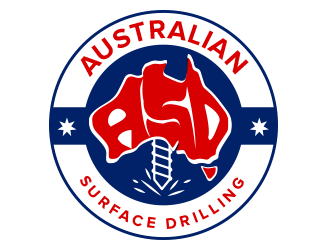 Australian Surface Drilling logo design by BeDesign