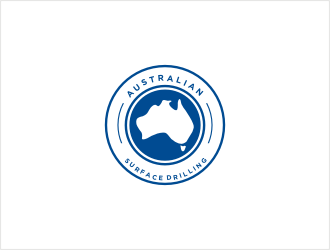 Australian Surface Drilling logo design by bunda_shaquilla