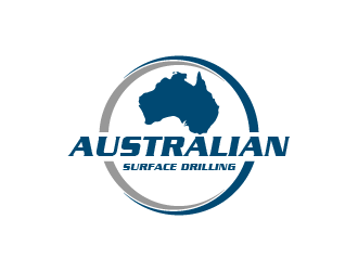 Australian Surface Drilling logo design by tukangngaret