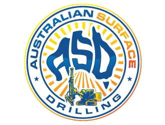 Australian Surface Drilling logo design by REDCROW