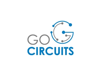 Go Circuits logo design by aryamaity