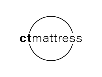 CT Mattress logo design by zizi&trade;