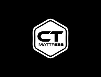 CT Mattress logo design by pakderisher