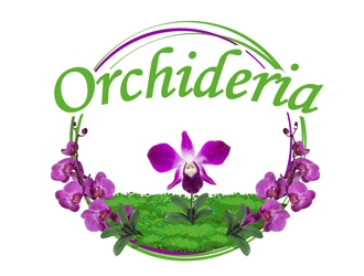 Orchideria logo design by Roma