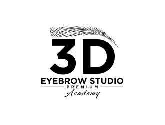 3D Eyebrow Studio  logo design by semar