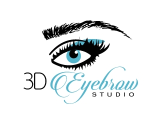 3D Eyebrow Studio  logo design by shravya