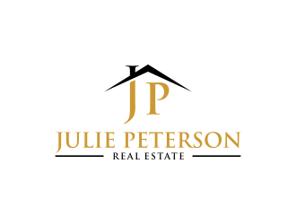 Julie Peterson Real Estate logo design by ammad