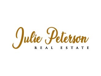 Julie Peterson Real Estate logo design by maserik