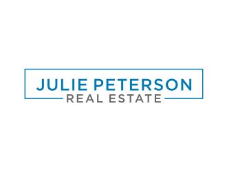 Julie Peterson Real Estate logo design by logitec