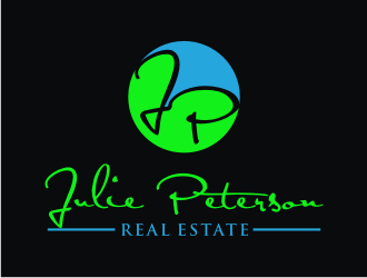 Julie Peterson Real Estate logo design by Sheilla