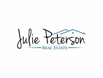 Julie Peterson Real Estate logo design by eagerly