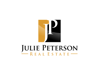 Julie Peterson Real Estate logo design by kopipanas