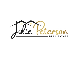 Julie Peterson Real Estate logo design by pambudi