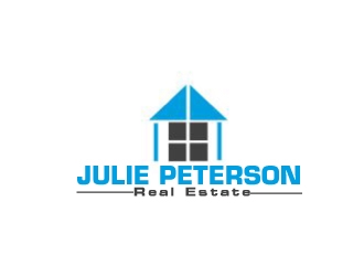 Julie Peterson Real Estate logo design by AamirKhan