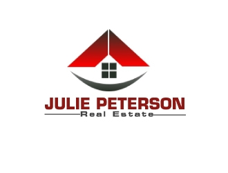 Julie Peterson Real Estate logo design by AamirKhan