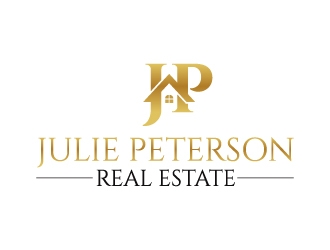 Julie Peterson Real Estate logo design by aryamaity