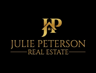 Julie Peterson Real Estate logo design by aryamaity