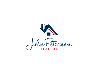 Julie Peterson Real Estate logo design by RIANW