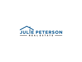 Julie Peterson Real Estate logo design by CreativeKiller