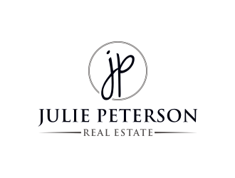 Julie Peterson Real Estate logo design by asyqh