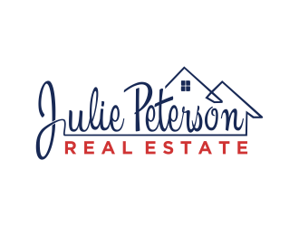 Julie Peterson Real Estate logo design by Mahrein