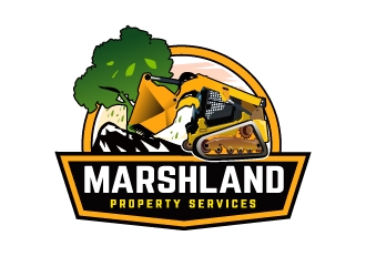 Marshland Property Services logo design by Suvendu
