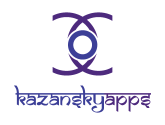 KazanskyApps logo design by MonkDesign