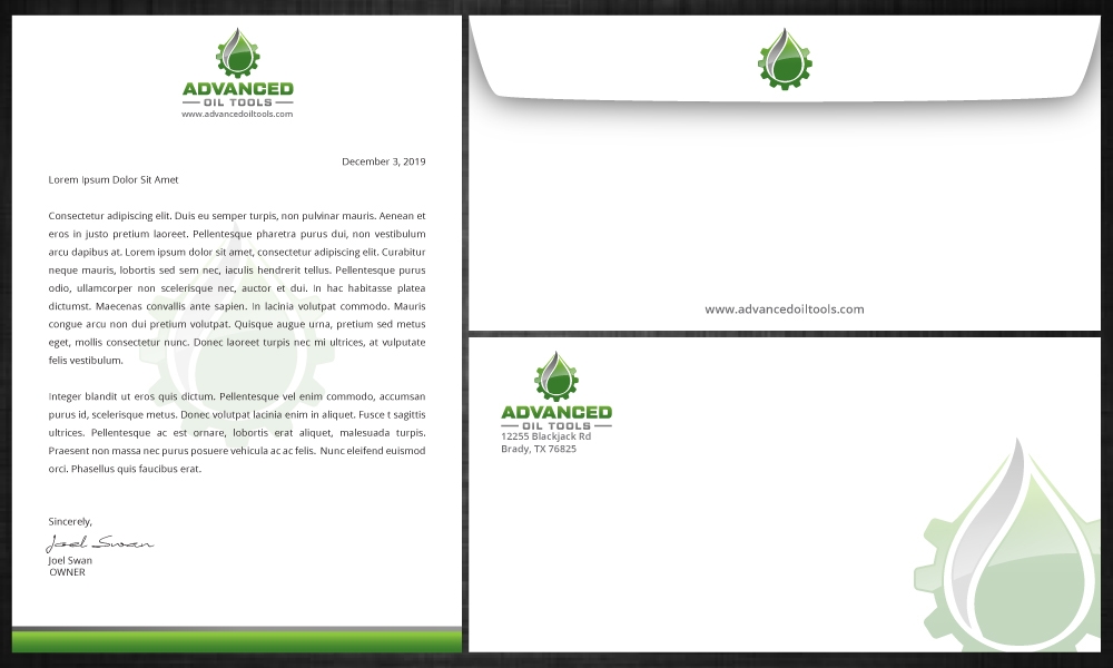 Advanced Oil Tools logo design by LogOExperT