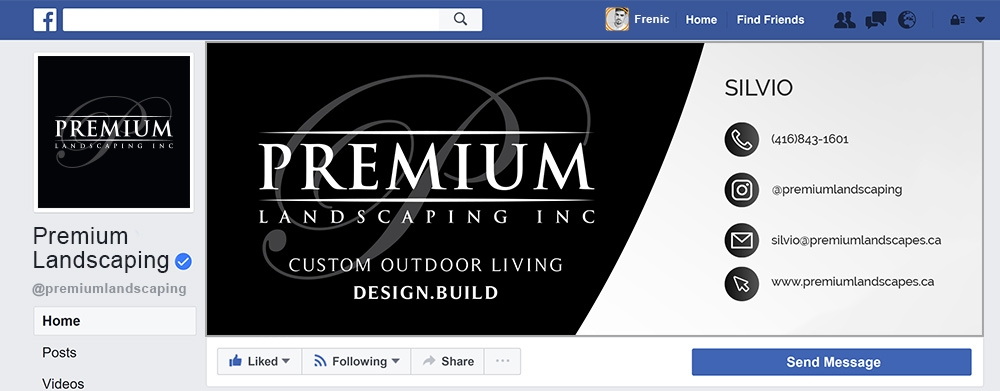 premium landscaping inc logo design by Frenic