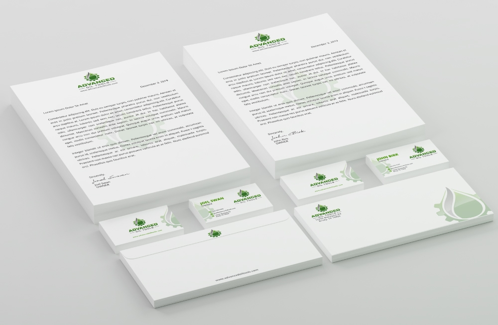 Advanced Oil Tools logo design by LogOExperT