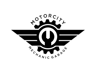 The Motorcity Mechanic Garage logo design by dibyo