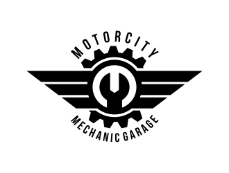 The Motorcity Mechanic Garage logo design by dibyo
