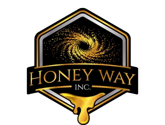 Honey way Inc. logo design by jaize