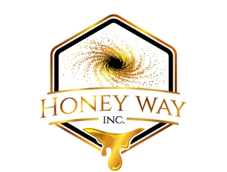 Honey way Inc. logo design by jaize