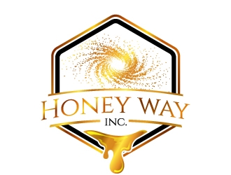 Honey way Inc. logo design by jaize