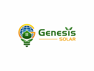 Genesis Solar logo design by menanagan
