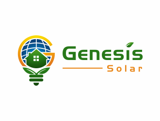 Genesis Solar logo design by menanagan