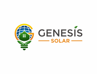 Genesis Solar logo design by menanagan