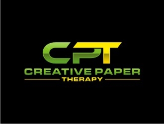 Creative Paper Therapy (CPT) logo design by sabyan