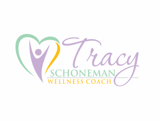 Tracy Schoneman Wellness Coach logo design by agus