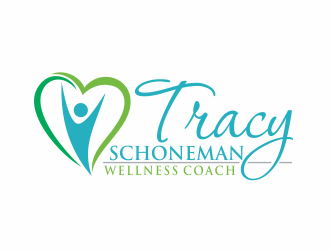 Tracy Schoneman Wellness Coach logo design by agus