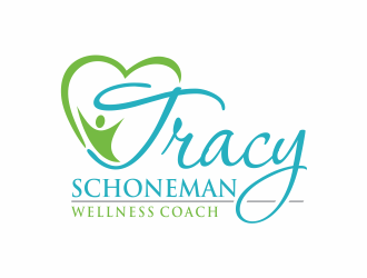 Tracy Schoneman Wellness Coach logo design by agus