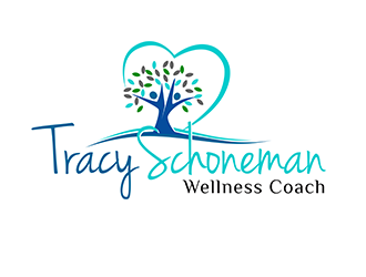 Tracy Schoneman Wellness Coach logo design by 3Dlogos